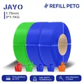 Filament PETG Klar 3,3kg hochfest blasenfrei – Farbe Refill PETG-RD2BL