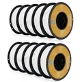 Filament PLA 5kg oder 10kg Mischfarben lokaler Versand – Farbe 10kg White PLA
