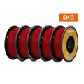 Filament PLA 5kg oder 10kg Mischfarben lokaler Versand – Farbe 5kg Red PLA
