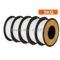 Filament PLA 5kg oder 10kg Mischfarben lokaler Versand – Farbe 5kg White PLA