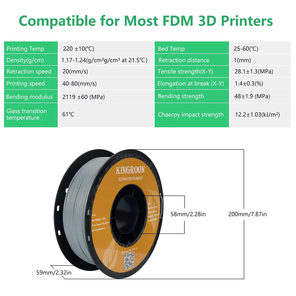 Filament PLA 5kg oder 10kg Mischfarben lokaler Versand