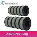 Filament PLA ABS PETG 10kg 10 Rollen Großhandel – Farbe ABS 10kg Gray