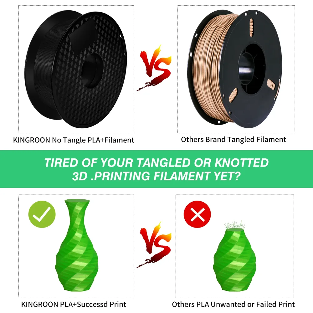 Filament PLA ABS PETG 10kg 10 Rollen Großhandel