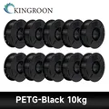 Filament PLA ABS PETG 10kg 10 Rollen Großhandel – Farbe PETG 10kg Black