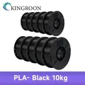 Filament PLA ABS PETG 10kg 10 Rollen Großhandel – Farbe PLA 10kg Black