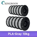 Filament PLA ABS PETG 10kg 10 Rollen Großhandel – Farbe PLA 10kg Gray