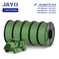 Filament PLA Matt Hochgeschwindigkeit 5 Rollen matter Effekt – Farbe HSMP-YG O-Green