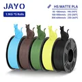 Filament PLA Matt Hochgeschwindigkeit 5 Rollen matter Effekt – Farbe HSMP-YG Mix-6