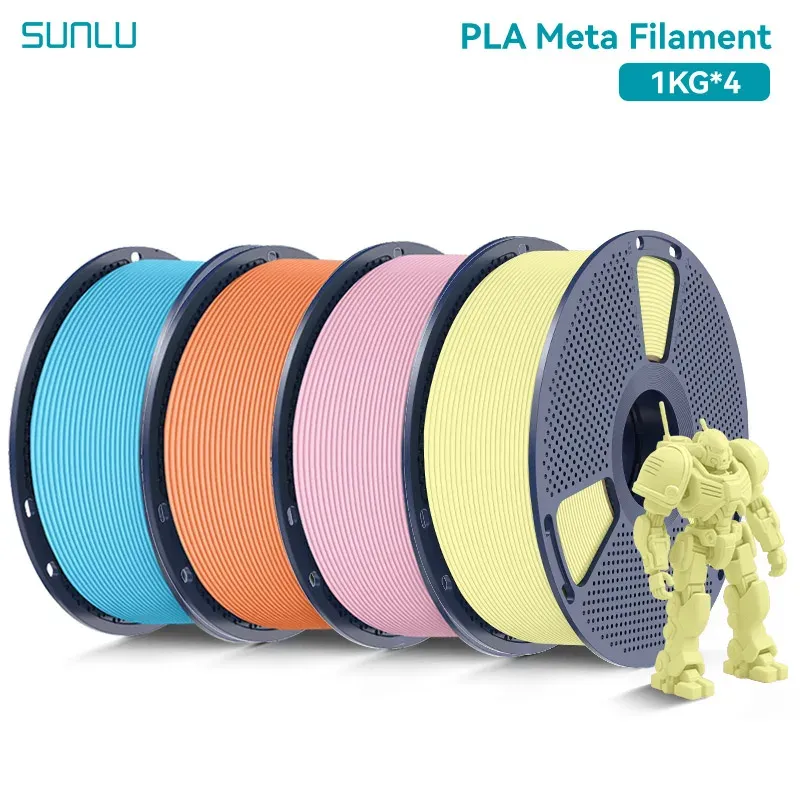 Filament PLA Meta 4kg 1kg/Rolle +/-0,02mm Toleranz