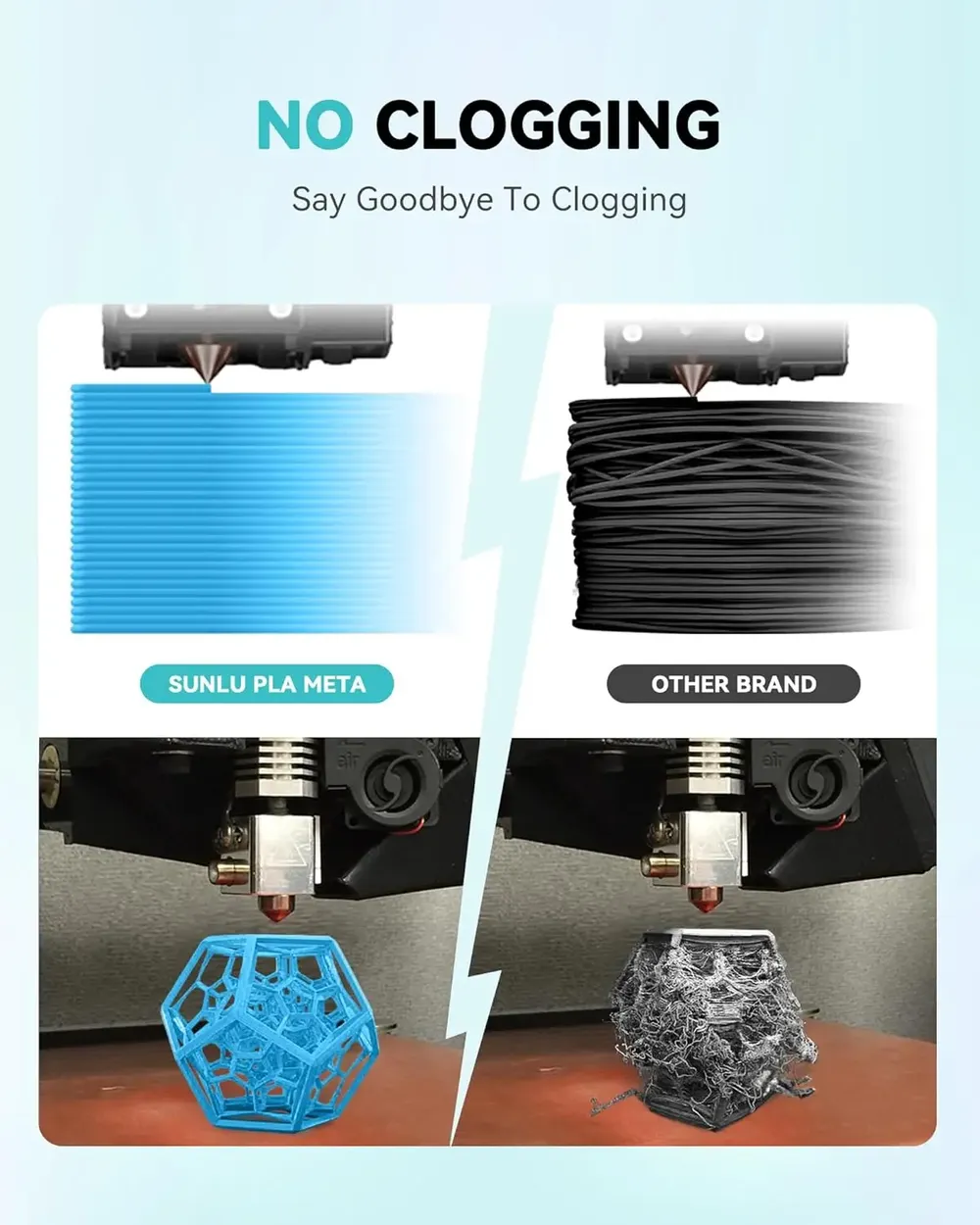 Filament PLA Meta 4kg 1kg/Rolle +/-0,02mm Toleranz