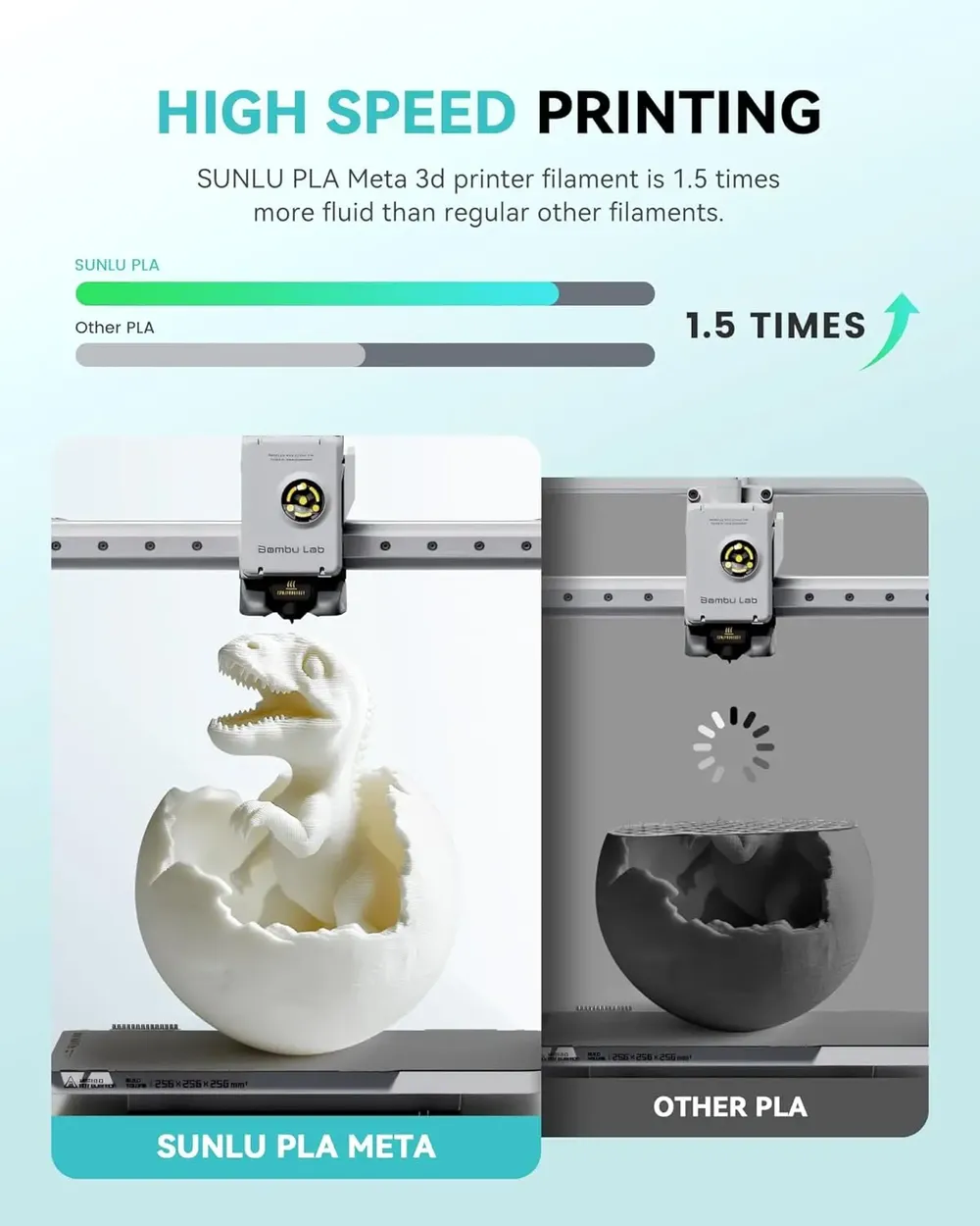 Filament PLA Meta 4kg 1kg/Rolle +/-0,02mm Toleranz