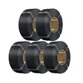 Filament PLA Nachfüllung 5kg 1,75mm für wiederverwendbare Spulen – Farbe Schwarz 5KG