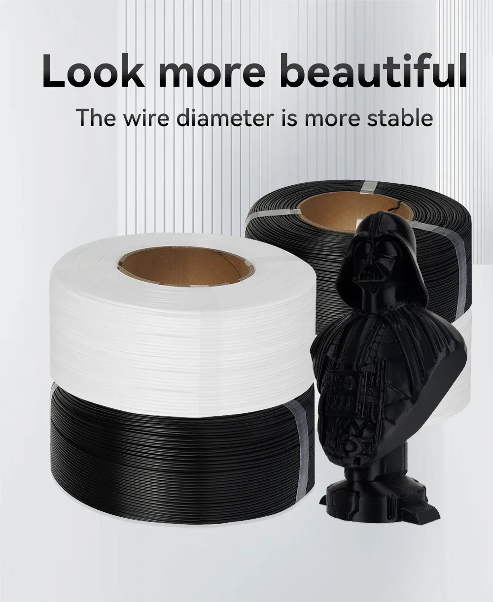 Filament PLA Nachfüllung 5kg 1,75mm für wiederverwendbare Spulen