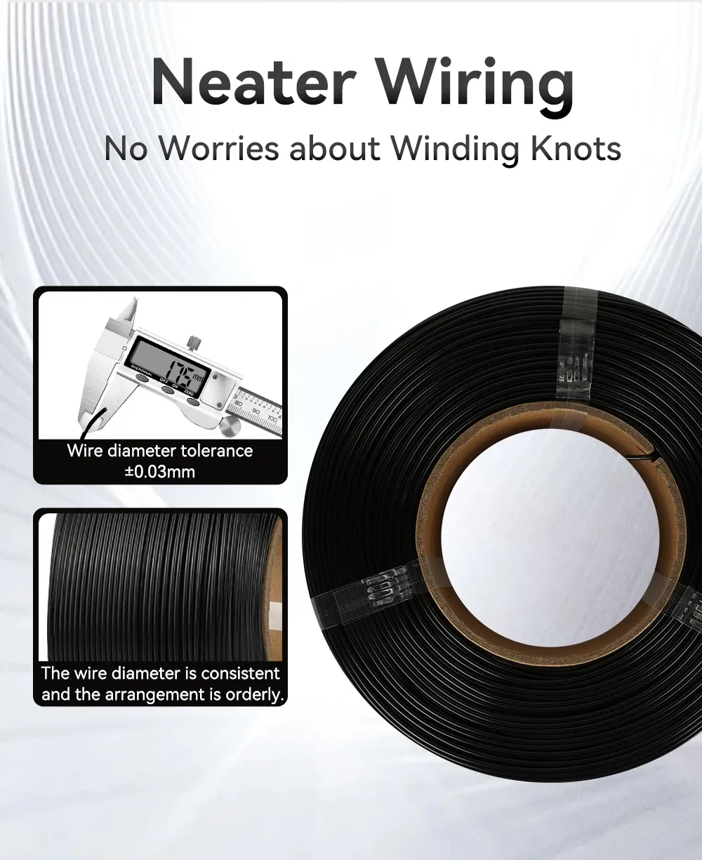 Filament PLA Nachfüllung 5kg 1,75mm für wiederverwendbare Spulen