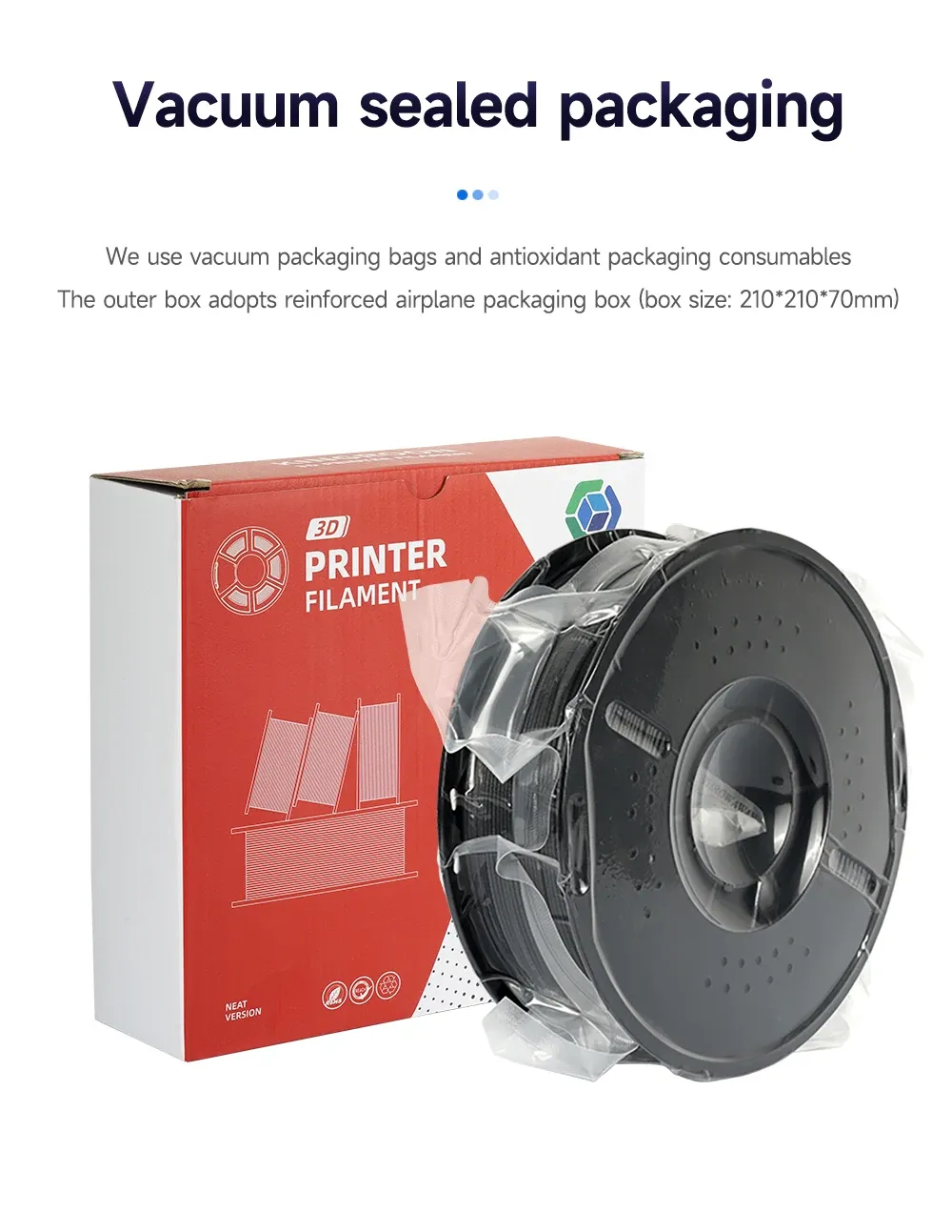 Filament PLA PETG Kohlefaser 1kg hochfest