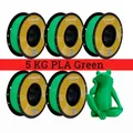 Filament PLA PETG TPU 5kg Mischfarben blasenfrei – Farbe 5 KG PLA Green