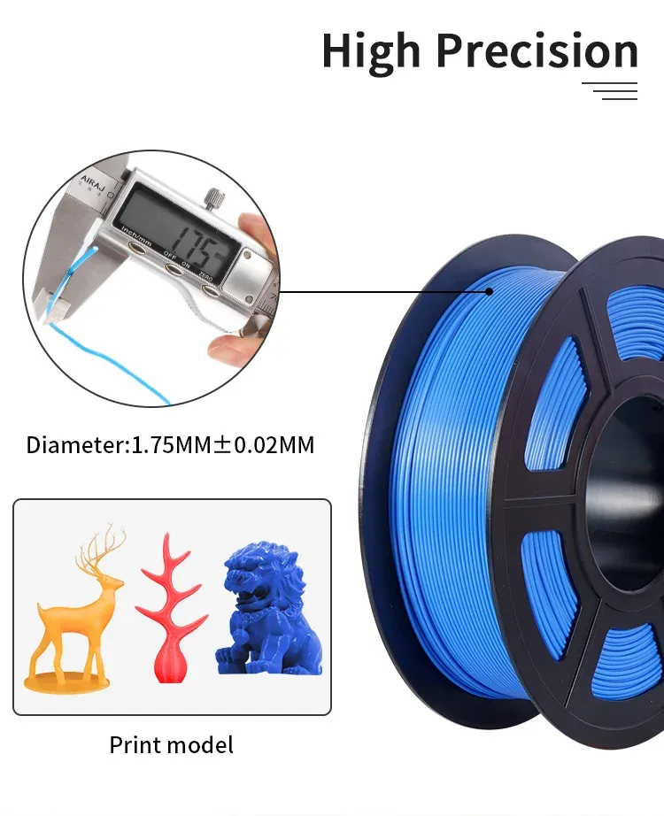 Filament PLA PETG TPU 5kg Mischfarben blasenfrei