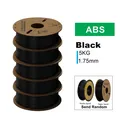 Filament PLA PETG TPU ABS 5kg Mischfarben blasenfrei – Farbe ABS Black 5KG
