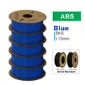 Filament PLA PETG TPU ABS 5kg Mischfarben blasenfrei – Farbe ABS Blue 5KG