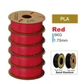 Filament PLA PETG TPU ABS 5kg Mischfarben blasenfrei – Farbe PLA  Red 5KG