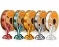 Filament Seide PLA 5kg glänzend metallische Oberfläche – Farbe MixA-5kg