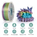 Filament Seide PLA 5kg Regenbogen Candy Universe Macaron Wald – Farbe 1kg Lovely Rainbow