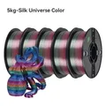 Filament Seide PLA 5kg Regenbogen Candy Universe Macaron Wald – Farbe 5kg Silk Universe