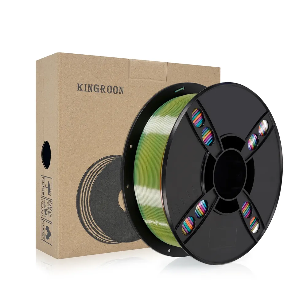 Filament Seide PLA 5kg Regenbogen Candy Universe Macaron Wald