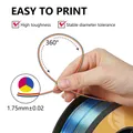 Filament Seide PLA dreifarbig 1kg Sonderfarbe – 3