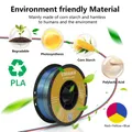 Filament Seide PLA dreifarbig 1kg Sonderfarbe – 4