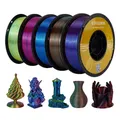 Filament Seide PLA dreifarbig 1kg Sonderfarbe – Farbe 5 kg set A