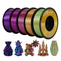 Filament Seide PLA dreifarbig 1kg Sonderfarbe – Farbe 5 kg set B