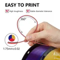 Filament Seide PLA dreifarbig 5kg 1kg/Spule Farbwechsel – 5