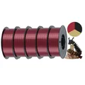 Filament Seide PLA dreifarbig 5kg 1kg/Spule Farbwechsel – Farbe Gold Pur-red Black