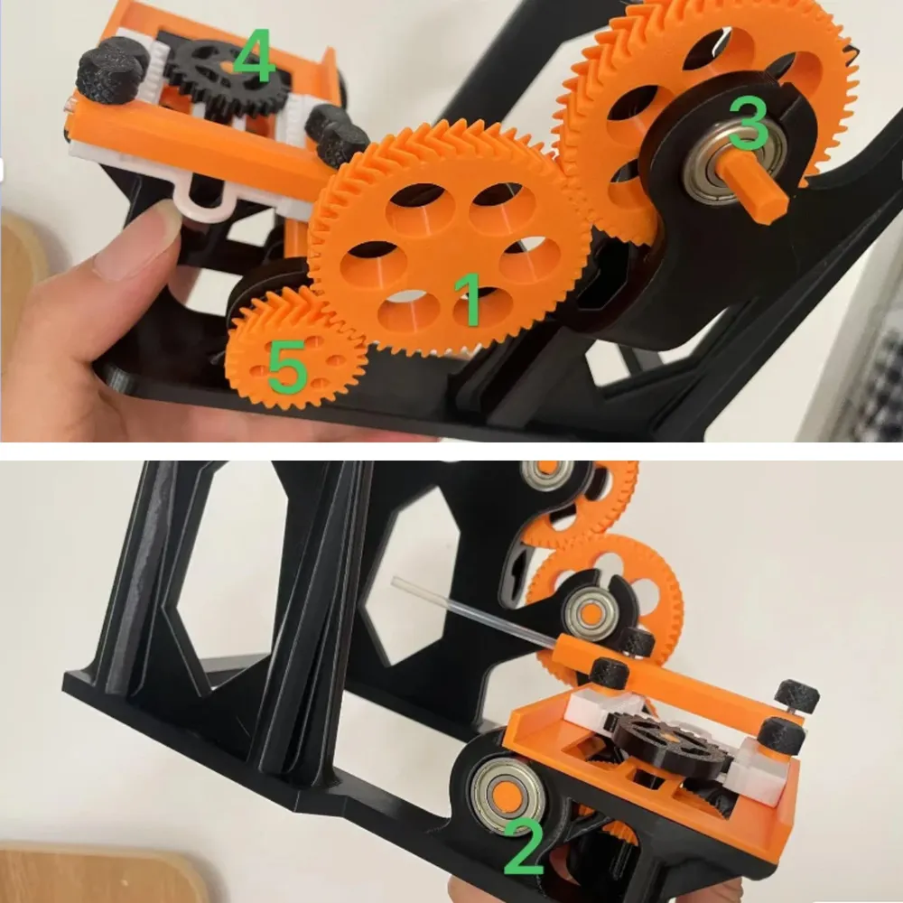 Filament-Spulenwickler für Bambu Lab P1S X1 X1C P1P AMS