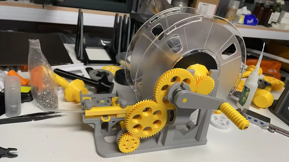 Filament-Spulenwickler für Bambu Lab P1S X1 X1C P1P AMS