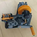 Filament-Spulenwickler für Bambu Lab P1S X1 X1C P1P AMS – Farbe gray n orange
