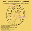 Filament-Trockenbox 1 kg mit Rollentrockner für PETG ABS – 5