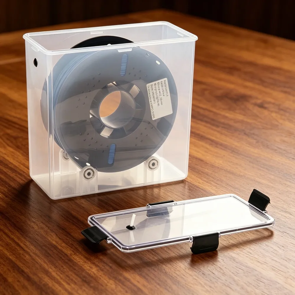 Filament-Trockenbox 1 kg mit Rollentrockner für PETG ABS