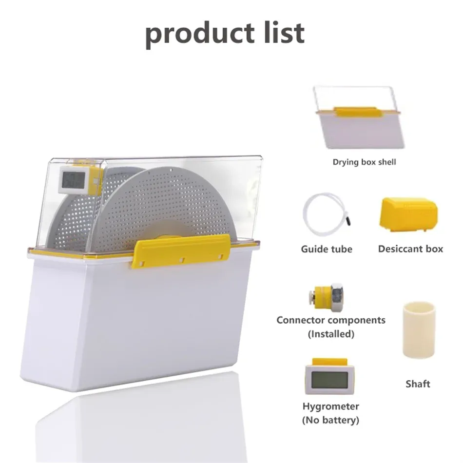 Filament-Trockenbox 1 kg mit Rollentrockner für PETG ABS