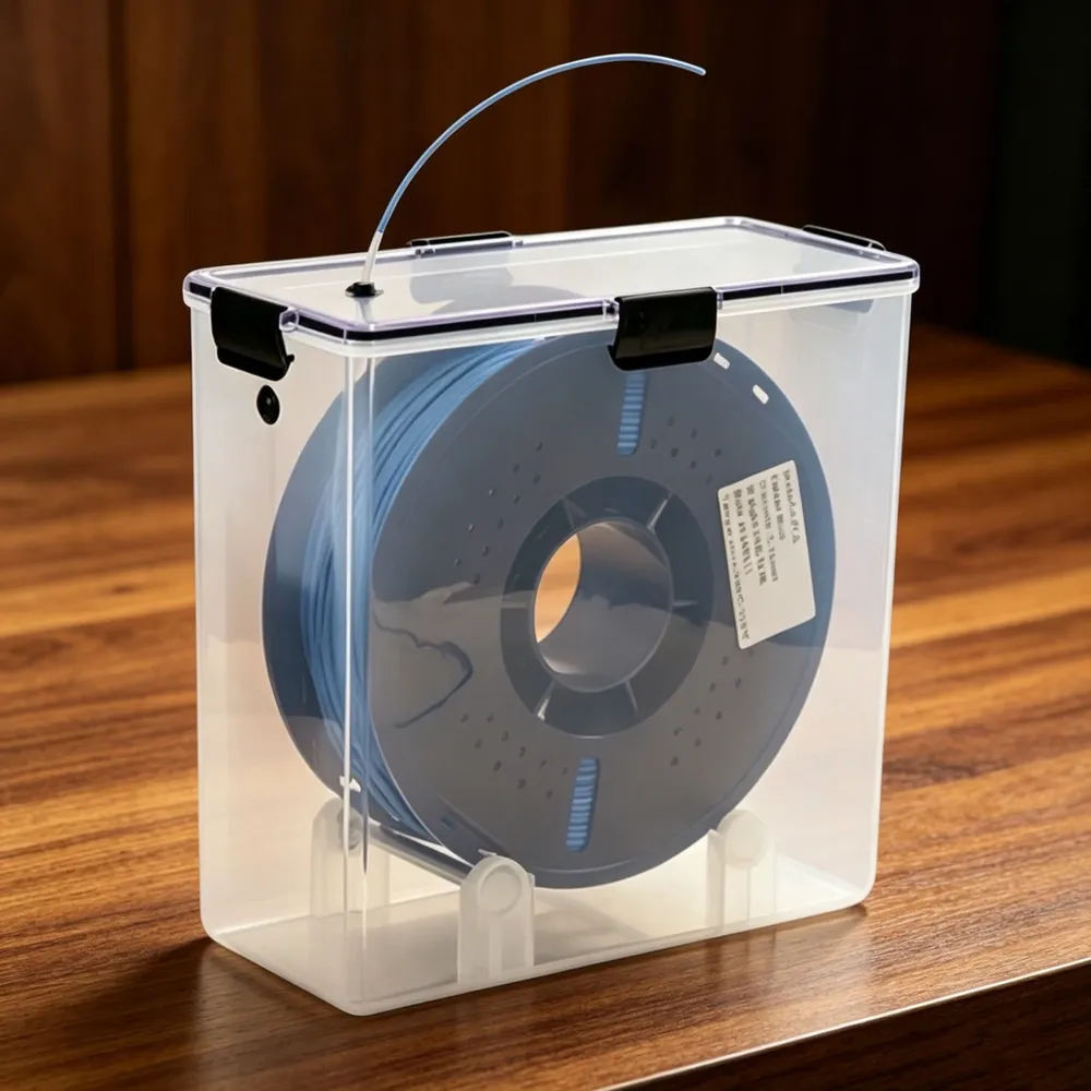 Filament-Trockenbox 1 kg mit Rollentrockner für PETG ABS