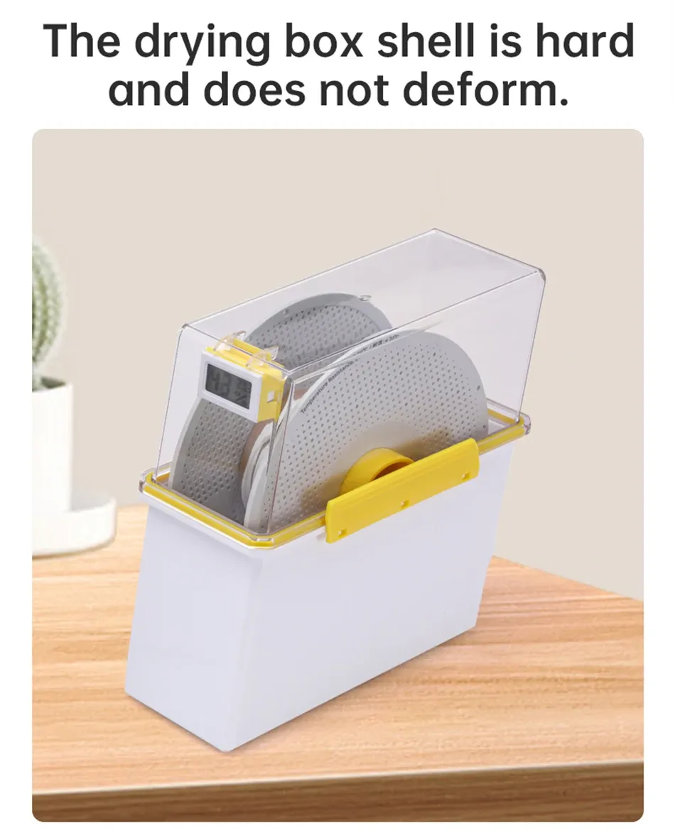 Filament-Trockenbox 1 kg mit Rollentrockner für PETG ABS