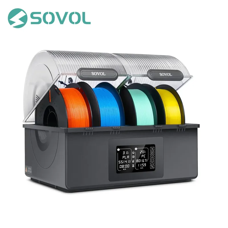 Filament-Trockner mit 4 Spulen automatische Entfeuchtung