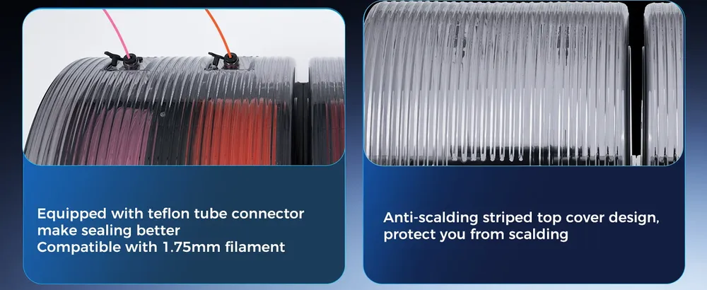 Filament-Trockner mit 4 Spulen automatische Entfeuchtung