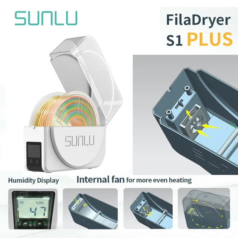 Filament-Trockner S1 Plus mit Lüfter