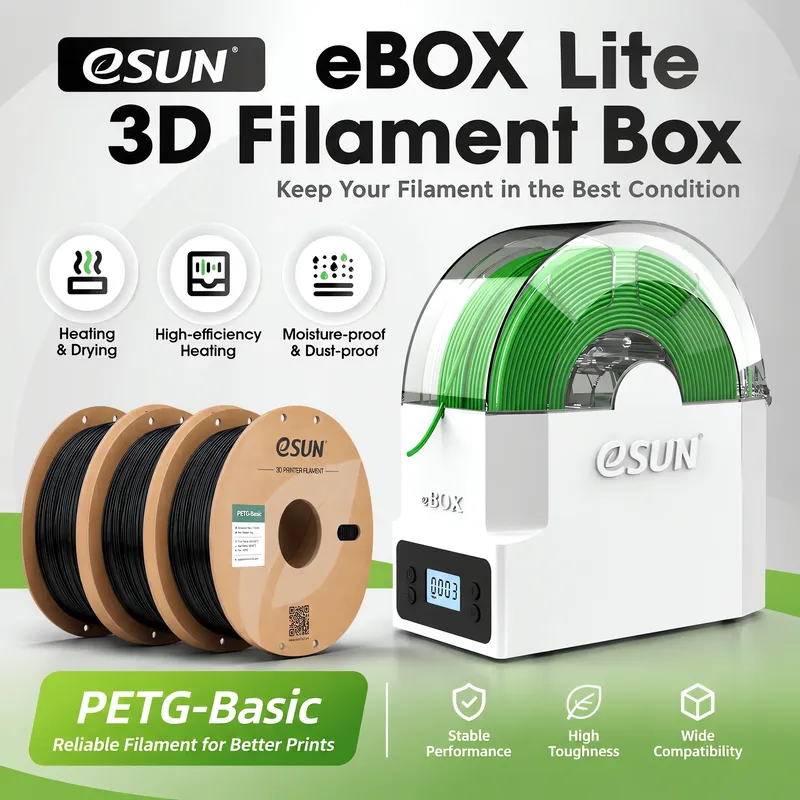 Filament-Trockner-Set mit 3 PETG-Basic-Filamenten