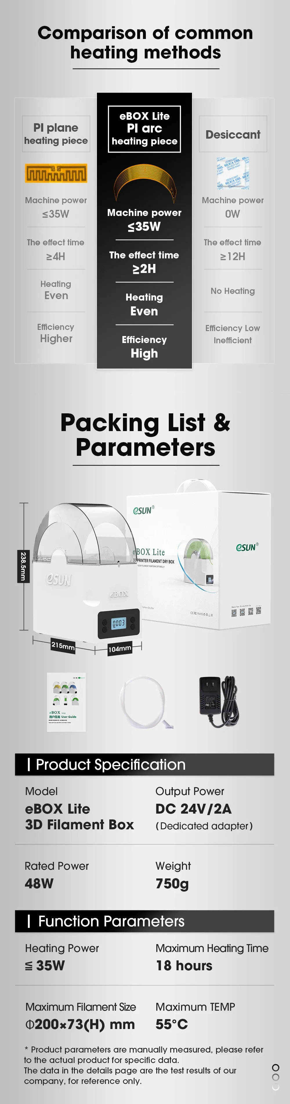 Filament-Trockner-Set mit 3 PETG-Basic-Filamenten