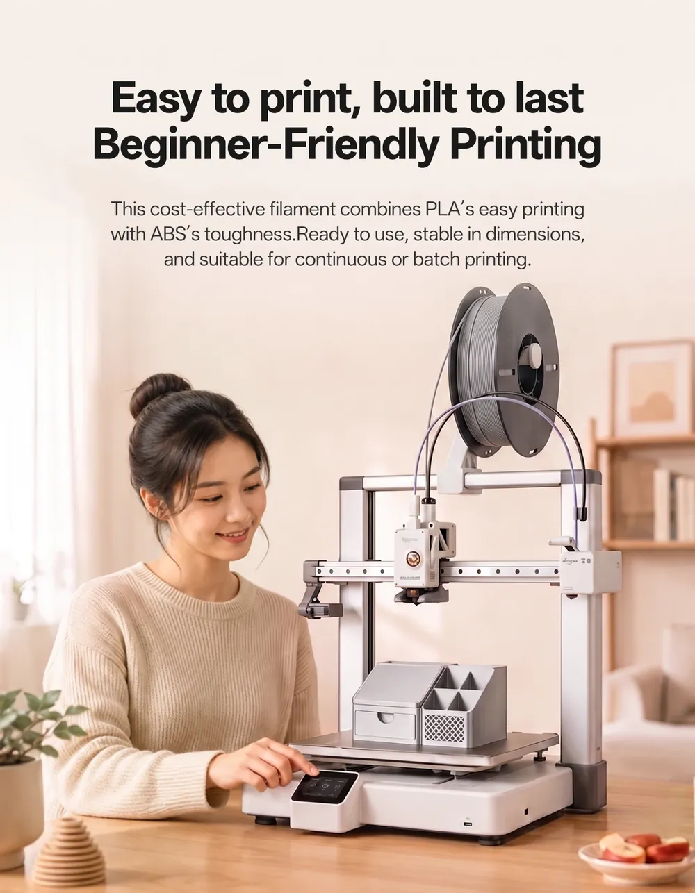 Filament-Trockner-Set mit 3 PETG-Basic-Filamenten