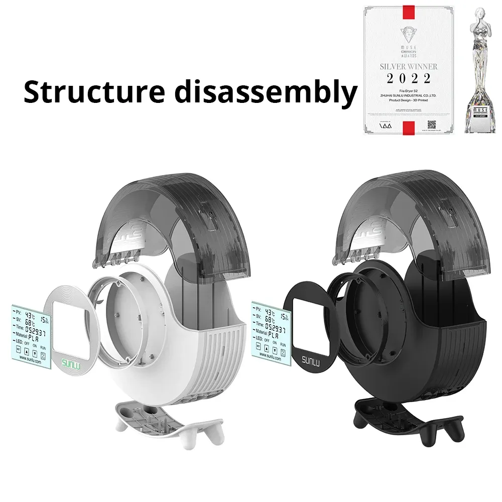 Filament-Trocknerbox S2 mit Lüfter 70℃ 360°