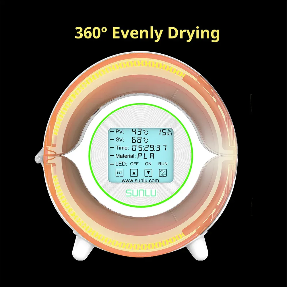 Filament-Trocknerbox S2 mit Lüfter 70℃ 360°
